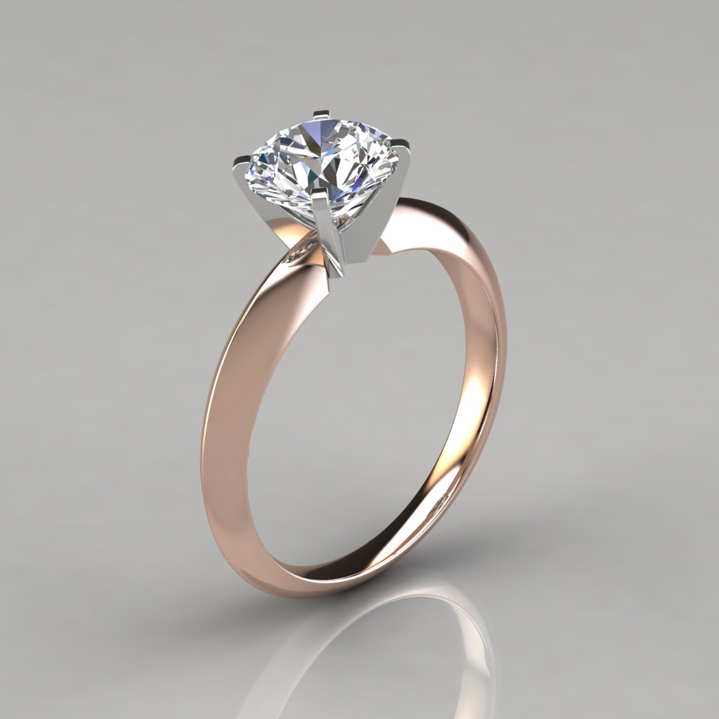 tiffany style solitaire engagement ring